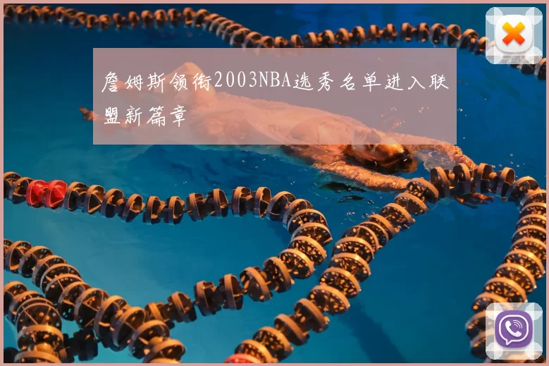 詹姆斯领衔2003NBA选秀名单进入联盟新篇章